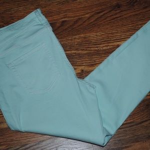 Gap mint green legging jean